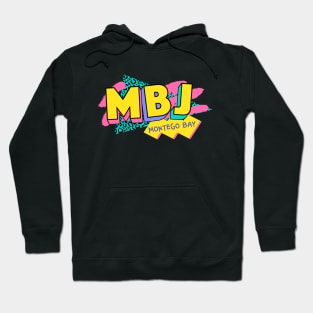 Retro 90s Montego Bay MBJ / Rad Memphis Style / 90s Vibes Hoodie